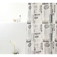 Coina Box Poliéster Pente Preto 198x180cm - Uzoo Cortina Box Poliester 1.98x1.80m Pente Preto 821517 - 1