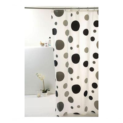 Coina Box Peva Bolas Pretas 180x160cm - Uzoo Cortina Box Peva 1.80x1.60m Bolas Pretas 816010