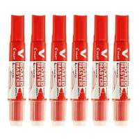 Pincel Para Quadro Branco Recarregável Board Master Vermelho 6 Unidades - Pilot - 1