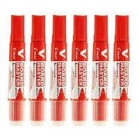 Pincel Para Quadro Branco Recarregável Board Master Vermelho 6 Unidades - Pilot - 1