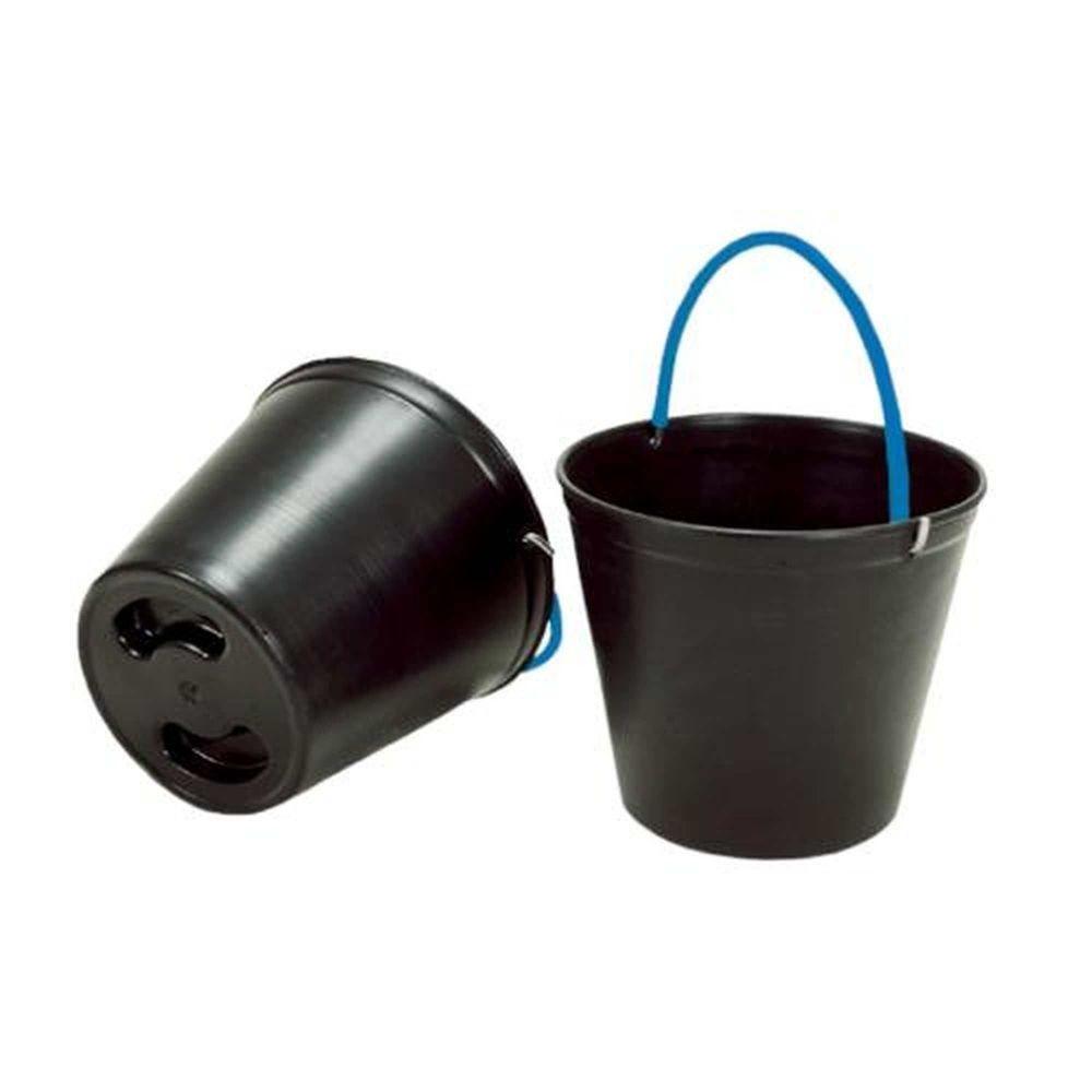 Balde Plástico Multiuso 12 Litros - Resistente Para Trabalhos Domésticos E Limpeza - 1