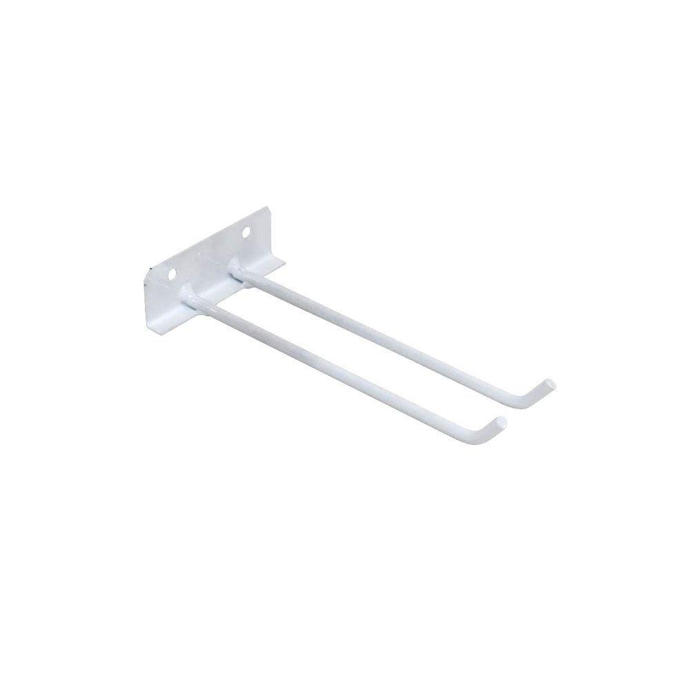 Suporte Para Vassouras De Parede Aço Carbono Branco 20Cm - 1