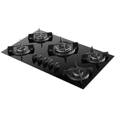 Cooktop Dako Supreme 5 Bocas Tripla Chama Preto Bivolt