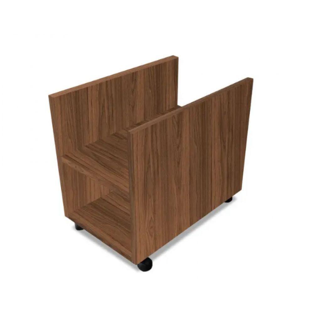 Suporte De Cpu Com Rodizio Madeirado Em Mdf - 1