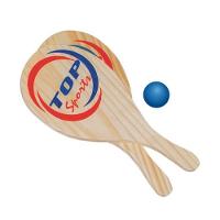 Raquete de Frescobol 02 Raquetes e 01 Bolinha - 2