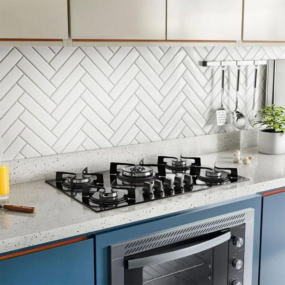 Cooktop Atlas U.top 5 Bocas Preto Bvolt - 4