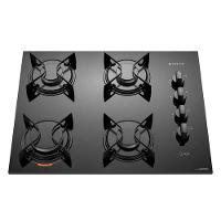 Cooktop Atlas U.top 4 Bocas Acendimento Automático Preto Bivolt - 1