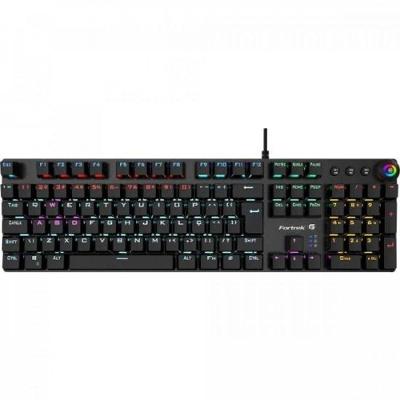 Teclado Gamer Mecânico Rgb Gpro K7 Rainbow Black Edition For