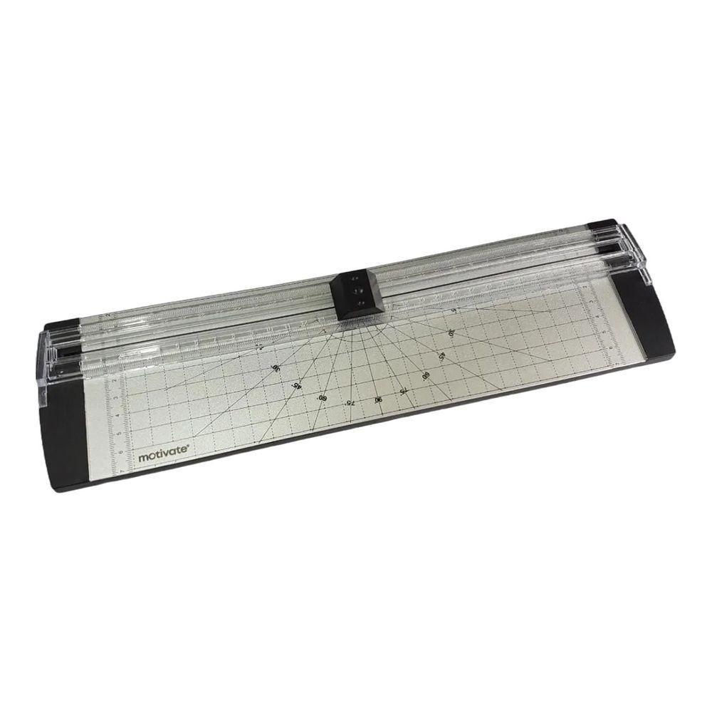 Refiladora De Papel Régua Mesa Corte Reto 5 Folhas A4 35Cm - 1