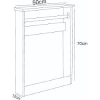 Suporte Tela Para Desenho Em Mdf Preto - 2