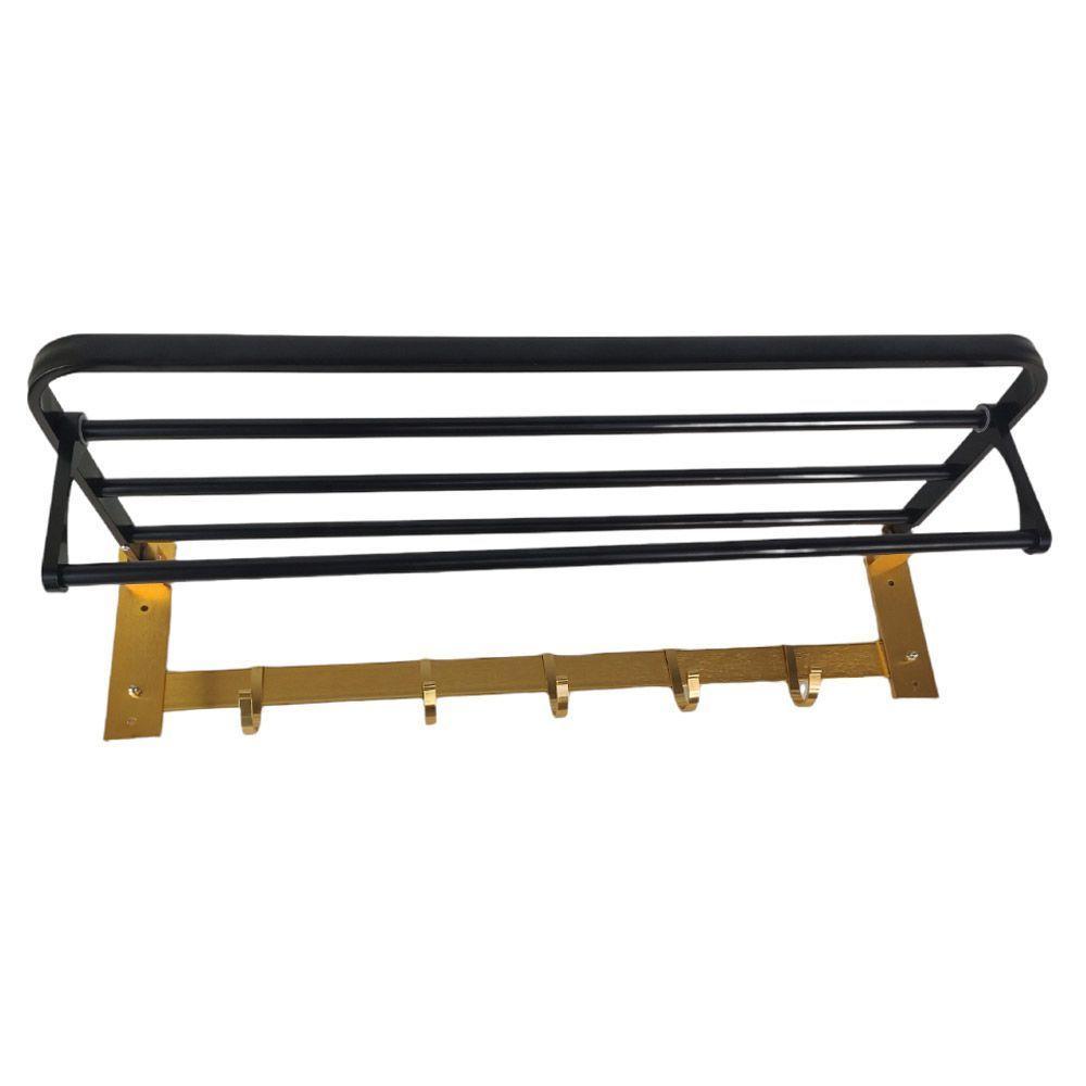 Toalheiro Suporte Varal Roupa Porta Toalha Multiuso - 8