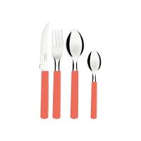 Faqueiro 16 Peças Tramontina Gamboa Aço Inox Cabo Salmão E Garrafa 1,2 Litros - 3