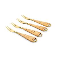 Conjunto De Talheres Copa E Cia Para Aperitivo Finger Food 4 Peças Garbo Rattan - 1