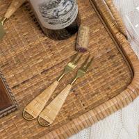 Conjunto De Talheres Copa E Cia Para Aperitivo Finger Food 4 Peças Garbo Rattan - 2