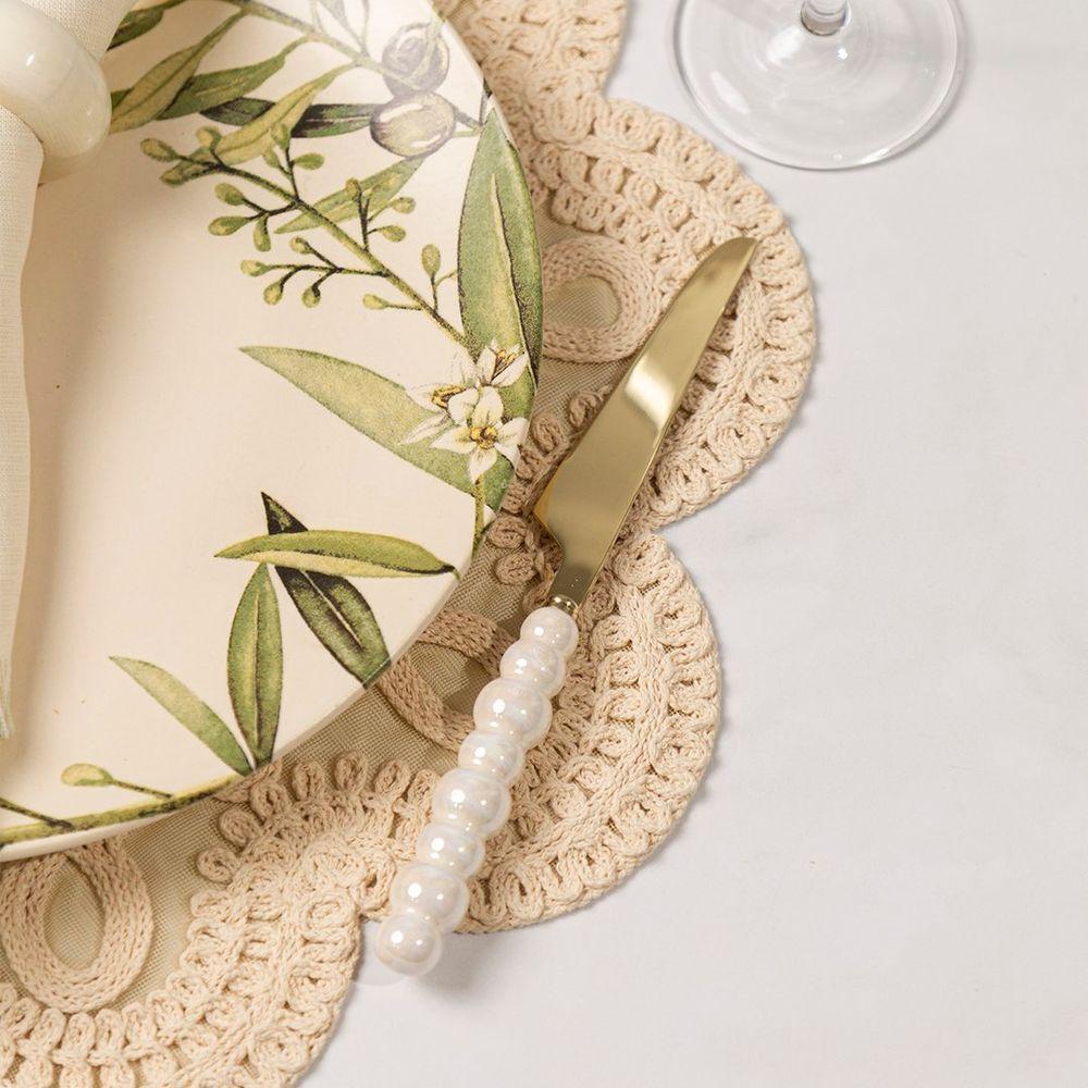 Conjunto De Talheres Copa E Cia 36 Peças Garbo Dots Champagne - 3