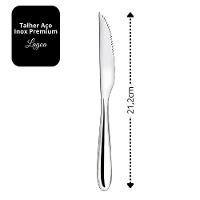 Jogo 6 Facas De Churrasco Aço Inox Premium Design Lagoa Classic - Tuut - 3