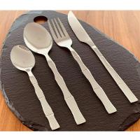 Faqueiro 16 Peças Aço Inox Bambu Elegant Prata Lyor - 7