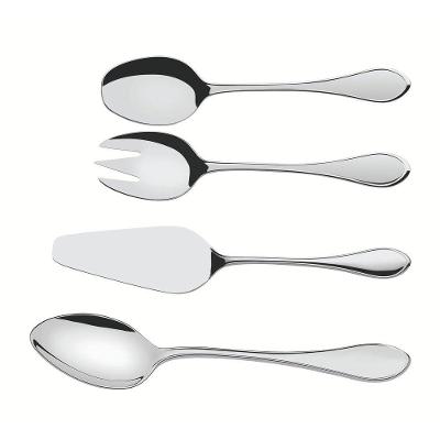 Jogo De Utensílios Tramontina Italy Em Aço Inox Acabamento Alto Brilho 4 Peças Tramontina