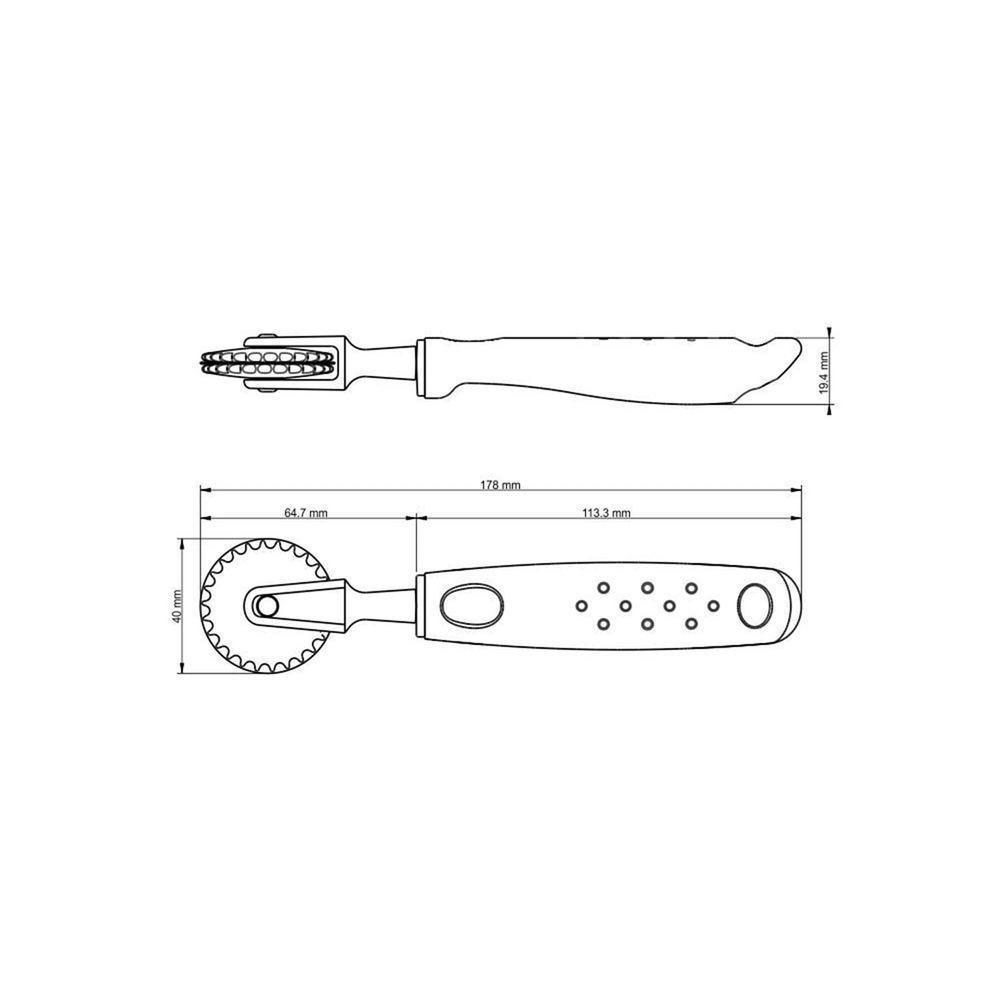 Carretilha Corta E Fecha Utilità Vermelha - Tramontina - 4