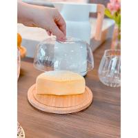 Kit Garrafa Térmica + Boleira + Queijeira + Porta Frios + Manteigueira + Açucareiro Bambu - 8