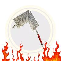 Grelha Dupla Abre E Fecha Churrasco Carne Frango Linguiça Le - 7