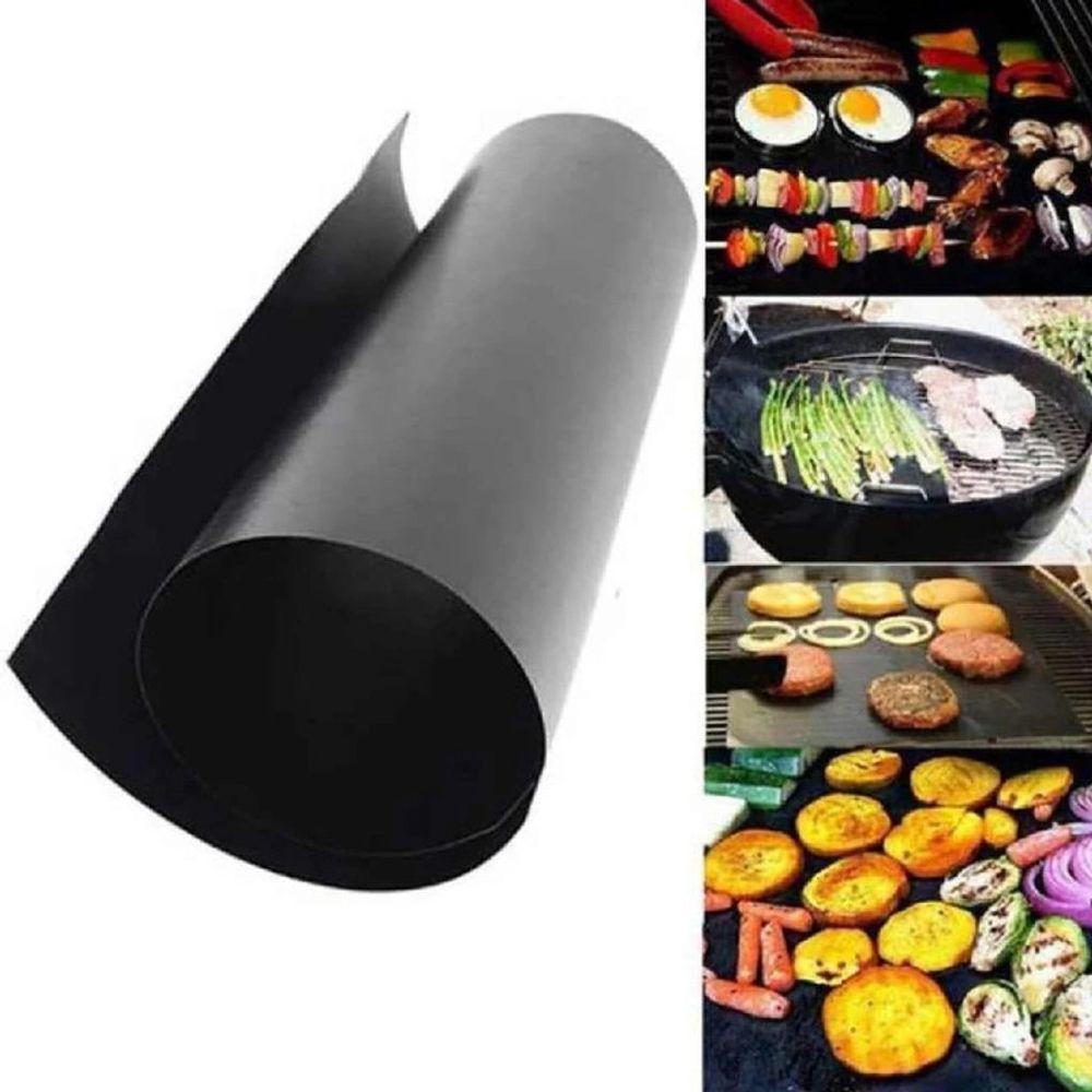 Manta Teflon Antiaderente Churrasqueira 40x33cm Retangular R - 7