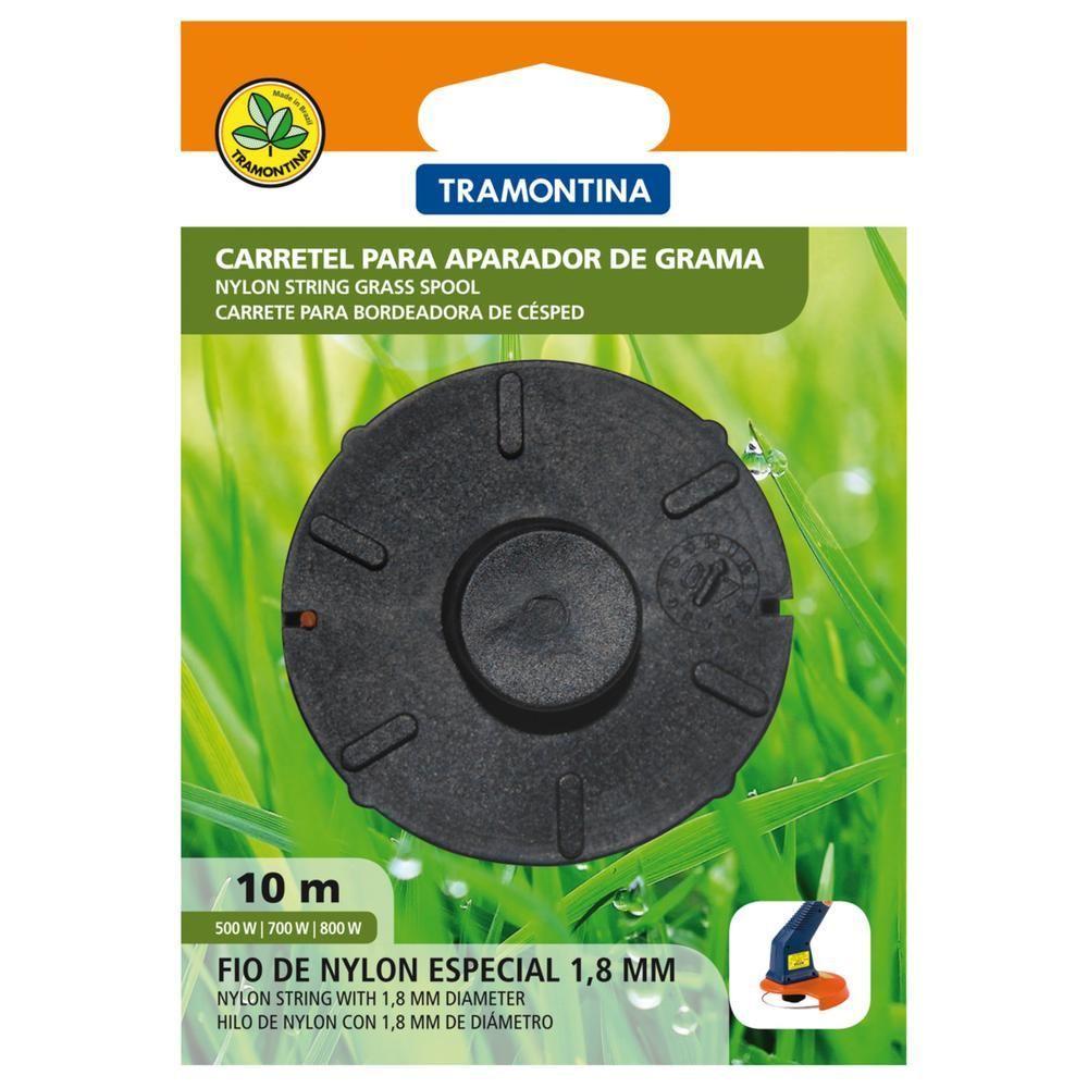 Carretel 2 Fios De Nylon 1,8 Mm Para Aparador De Grama 10M - 2