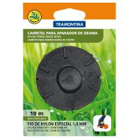 Carretel 2 Fios De Nylon 1,8 Mm Para Aparador De Grama 10M - 1