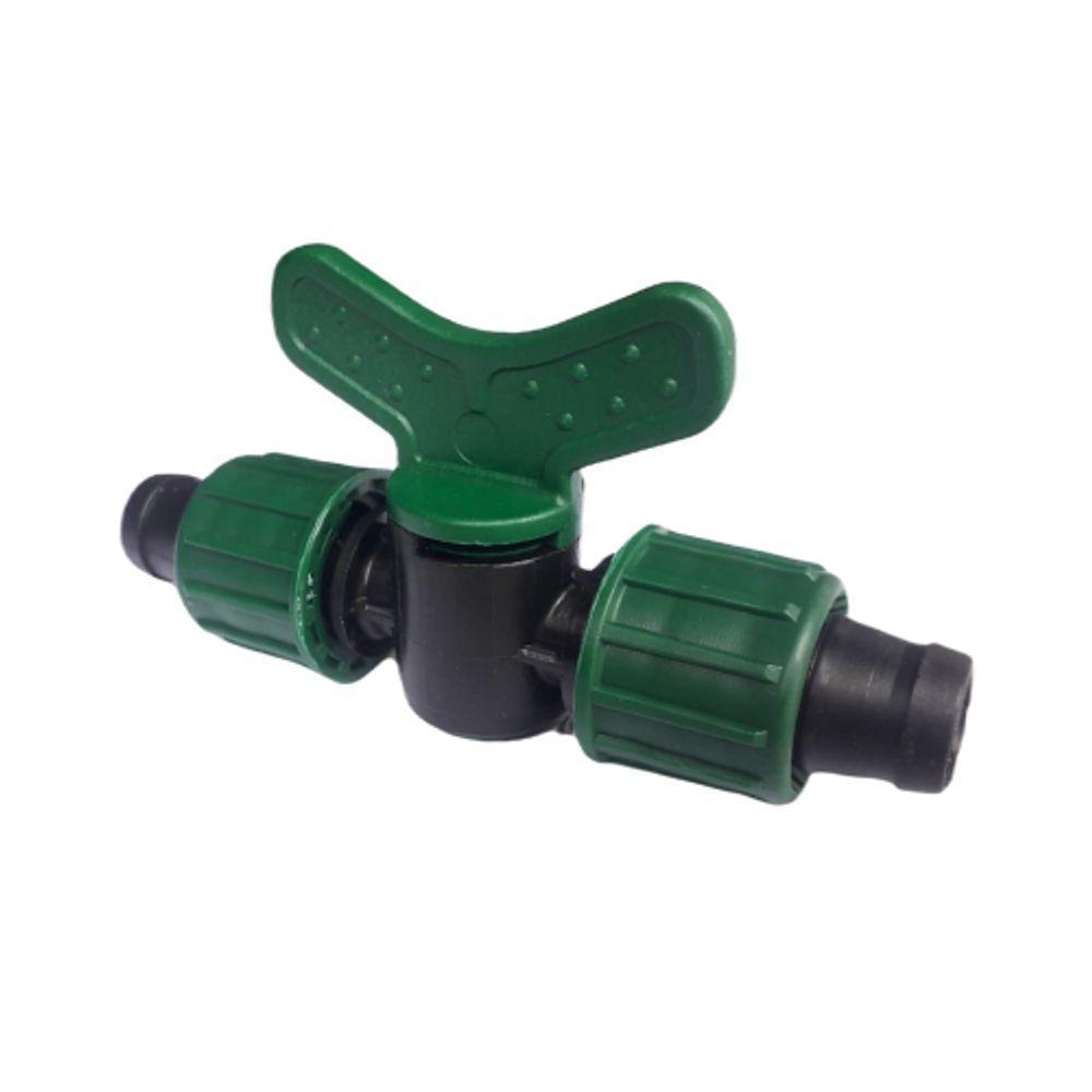 6 Registro União Mangueira Gotejamento Cinta-Cinta16 Mm - 1