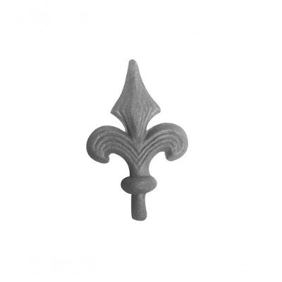 Ponteira Ponta De Lança Ferro N06 Grade Portão Muro 10X15Cm