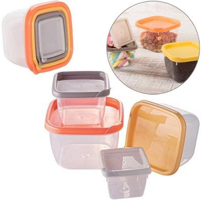 Conjunto Potes Quadrados Conect 4pçs - Plasutil 006172