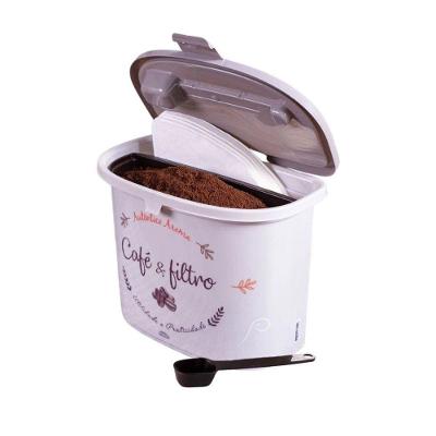 Pote Porta Café E Filtro Papel Plasutil 006142