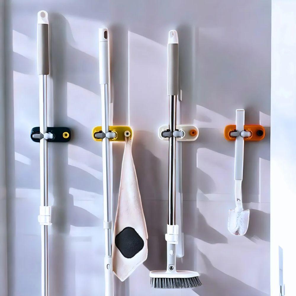 Suporte Organizador De Vassouras E Rodos ? Sem Furos - 4