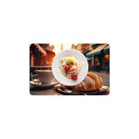 Jogo Americano Alto Brilho 42.5x27.5cm - Uzoo Servico Americano Alto Brilho 42.5x27.5cm Croissant - 2