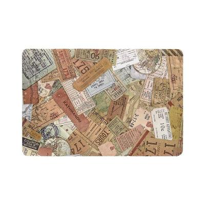 Jogo Americano Copa E Cia 6 Peças Pvc Print Etiquetas