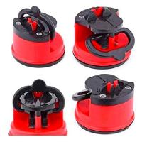 Afiador Amolador De Facas Tesoura Canivete Facão Com Ventosa