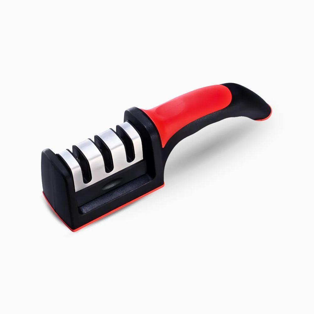 Afiador Amolador De Facas 3 Opções De Afiar Profissional - 1