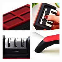 Afiador Amolador De Facas 3 Opções De Afiar Profissional - 7