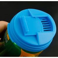 Tampa Protetora Lata Bebidas Vedação Pressão Plástico Reutilizável Praia Camping - 2