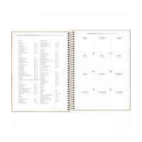 Agenda Executiva Espiral Diária 20 X 27,5cm Spot Feminina 2025 Roxa - 3