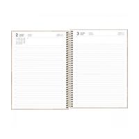 Agenda Executiva Espiral Diária 20 X 27,5cm Spot Feminina 2025 Roxa - 4