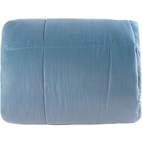 Edredom Prime Casal 3d Embossed 180x220cm Bruma Azul - 5