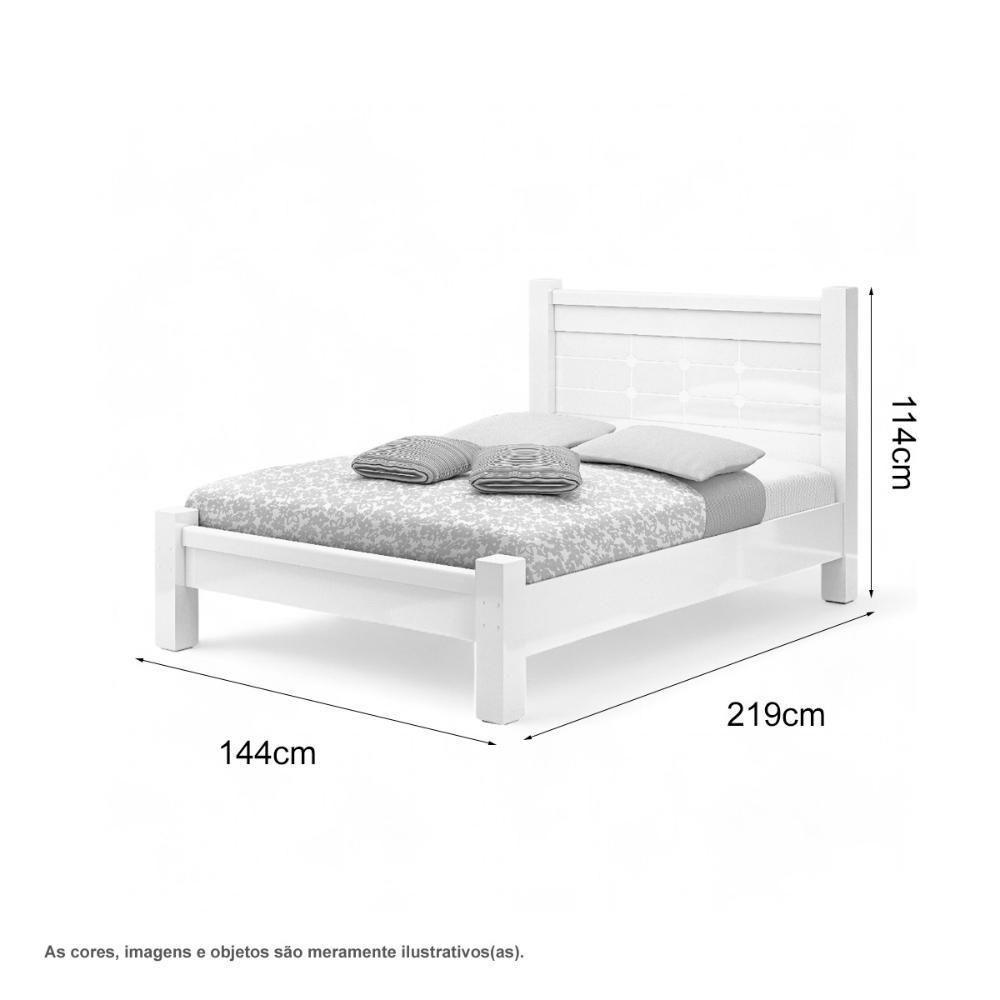 Cama Casal Moderna Imperial Malbec - 2