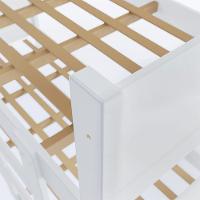 Beliche 100% Mdf Fortaleza - Duas Camas Solteiro Compacta E Moderna Branco - 6