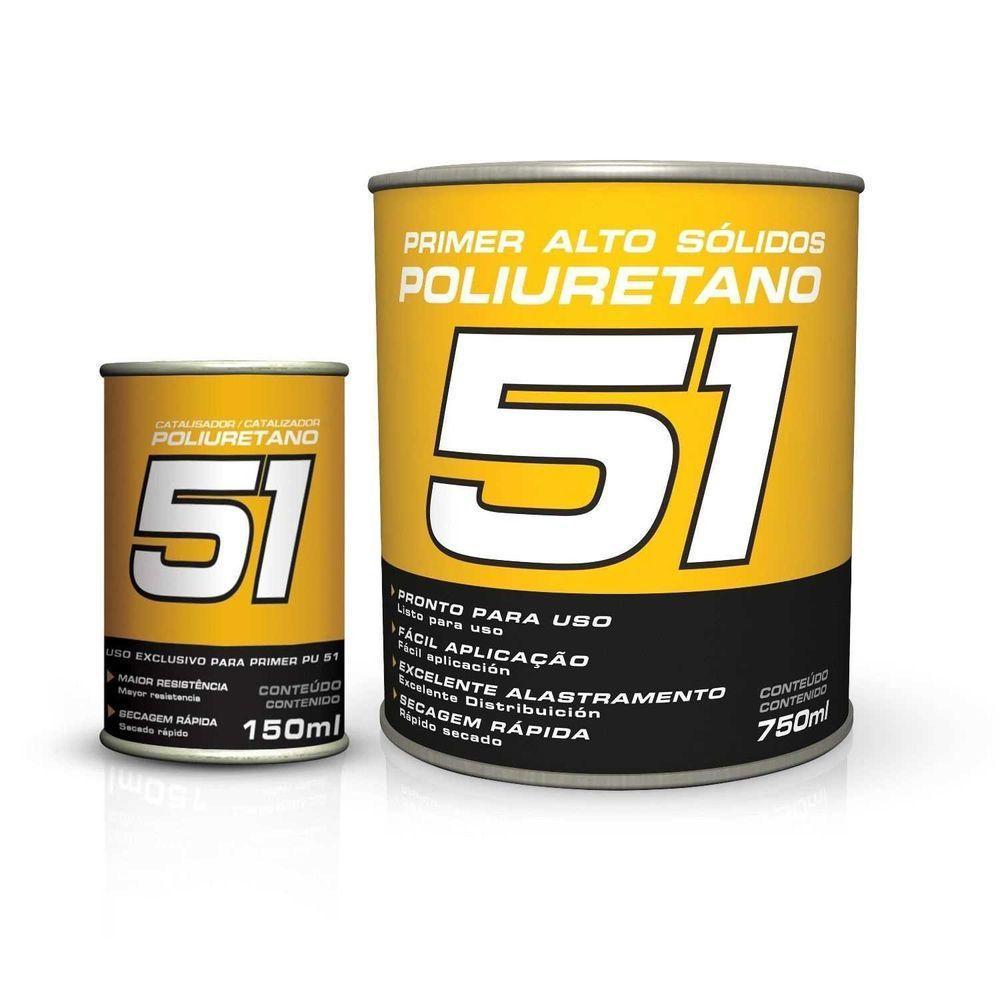 Primer Hs Pu 51 Pronto Uso - Maxi Rubber Sem Variação único - 1