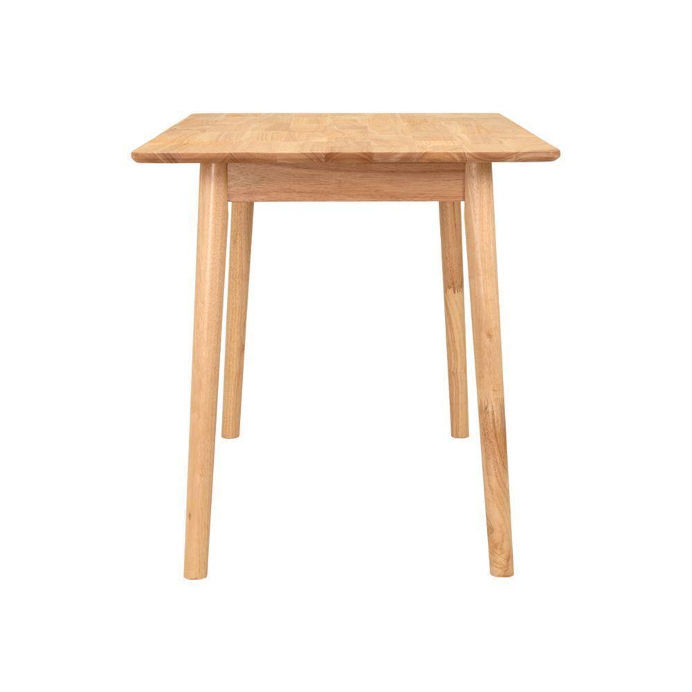 Mesa Retangular De Madeira 120cm Resistente Luxo 4 Lugares - 2