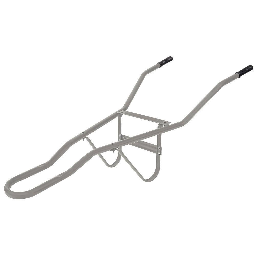 Conjunto Braços Para Carrinho Mão Tramontina Aço Tubular 12mm Cinza Tramontina - 1