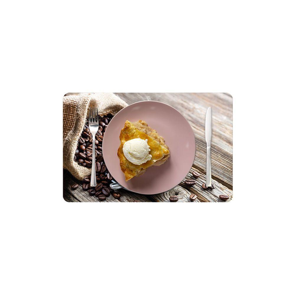 Jogo Americano Alto Brilho 42.5x27.5cm - Uzoo Servico Americano Alto Brilho 42.5x27.5cm Cafe - 2