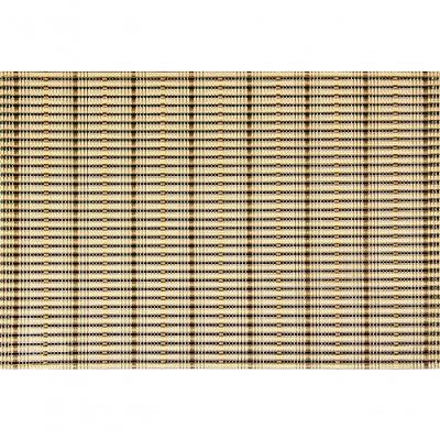 Jogo Americano Textilene Tropical Listrado 45x30cm - Uzoo Servico Americano Textilene Tropical 45x30cm Marrom St613011