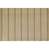 Jogo Americano Textilene Tropical Listrado 45x30cm - Uzoo Servico Americano Textilene Tropical 45x30cm Marrom St613011 - 1